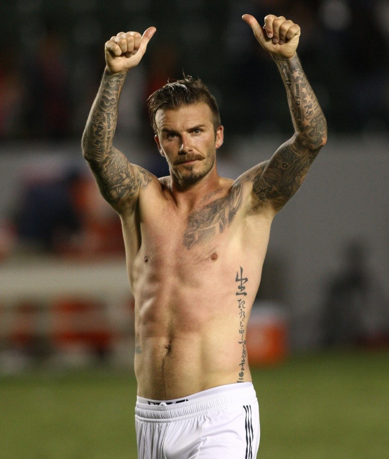 David Beckham Can’t Get Enough of Tattoos | Alamy Stock Photo by Allstar Picture Library 