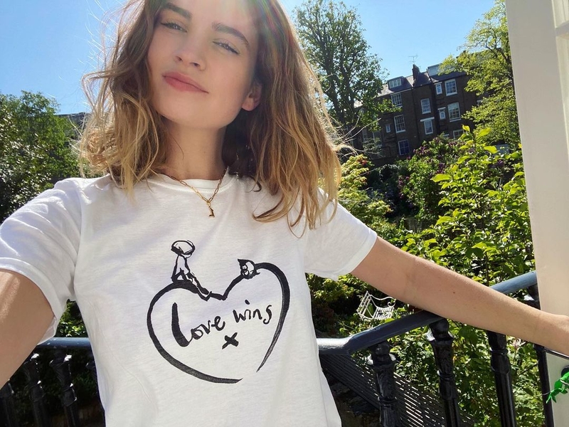 Lily James — 2020 | Instagram/@lilyjamesofficial