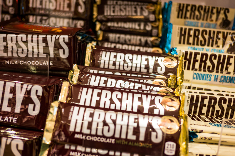 Fabricado en EE.UU.: Chocolate Hershey's | Thanida Siritan/Shutterstock