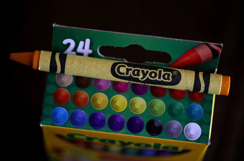 Fabricado en EE.UU.: Crayones marca Crayola | Getty Images Photo by Justin Sullivan