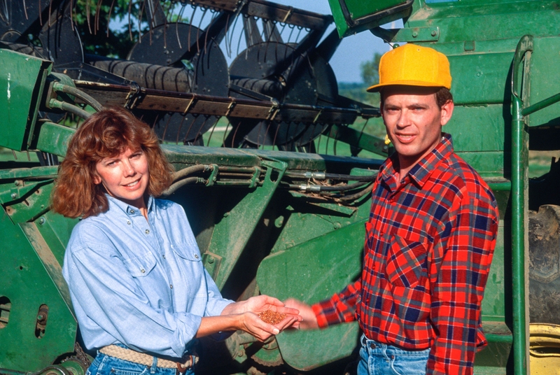 Ja, wir sind Landwirte | Alamy Stock Photo by Patti McConville