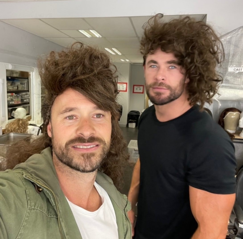 Aaron Grist – Chris Hemsworth | Instagram/@azzagrist