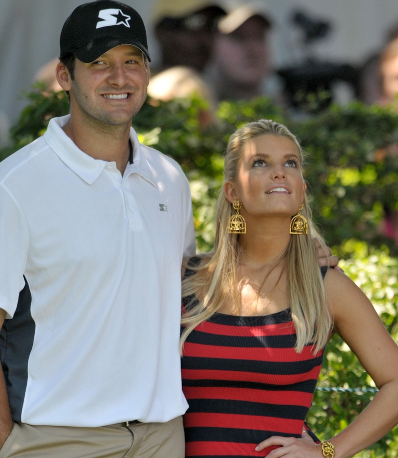 Jessica Simpson and Tony Romo (Broken Up) | Alamy Stock Photo