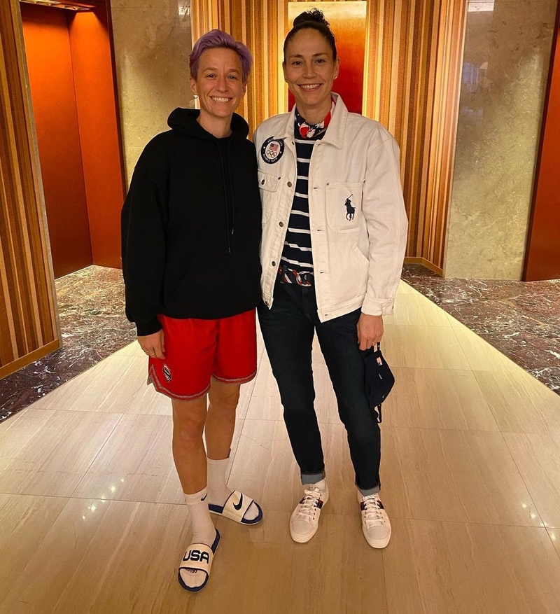 Sue Bird and Megan Rapinoe | Instagram/@sbird10