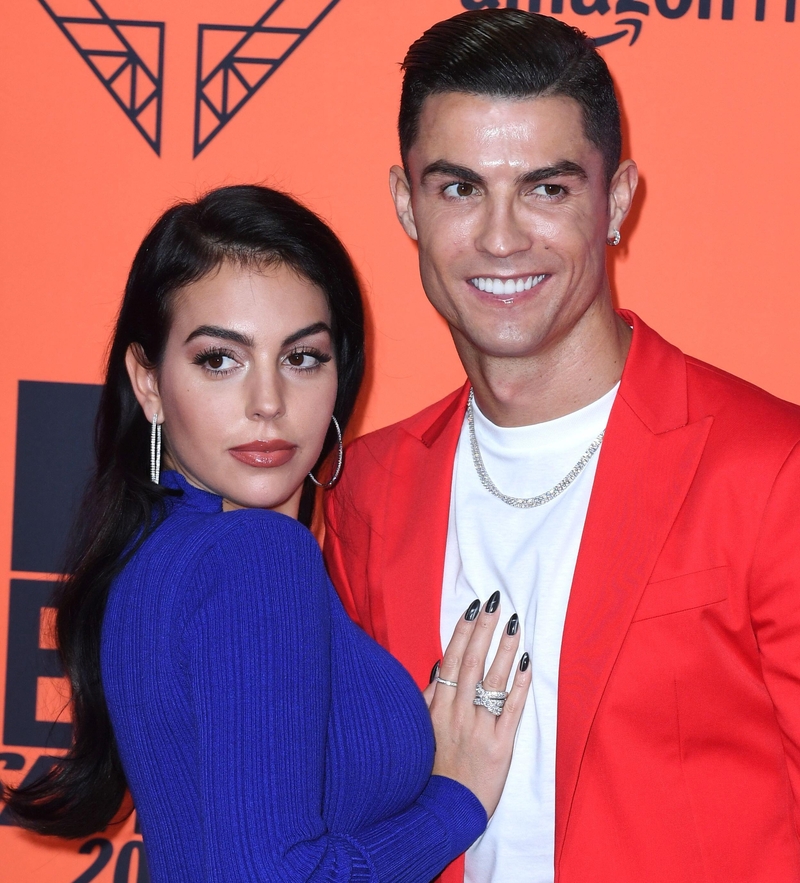 Georgina Rodríguez and Cristiano Ronaldo | Alamy Stock Photo