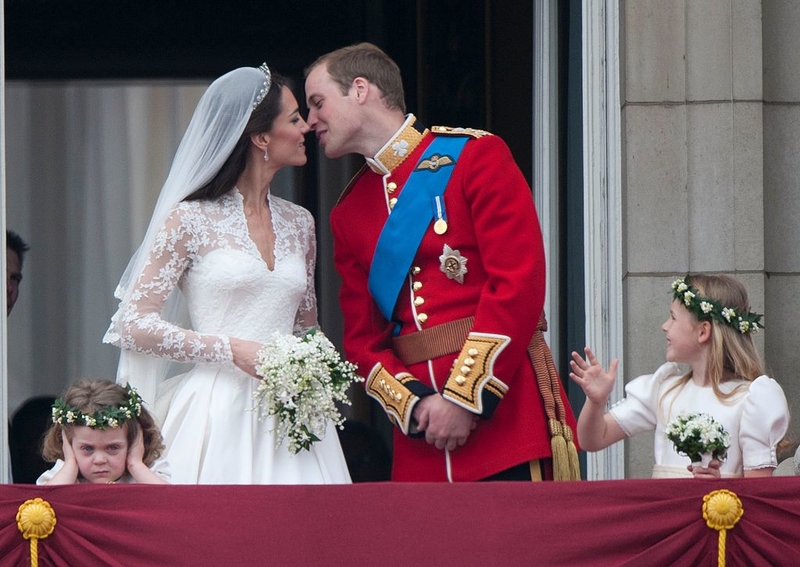 Balkon-Kuss | Getty Images Photo by Mark Cuthbert/UK Press