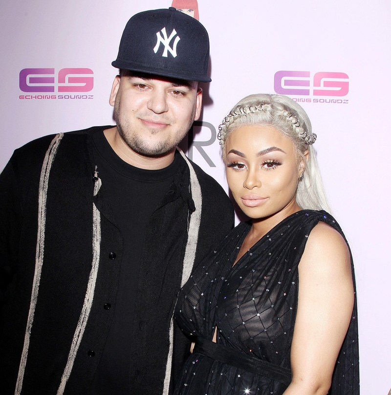 Rob Kardashian and Blac Chyna | Alamy Stock Photo