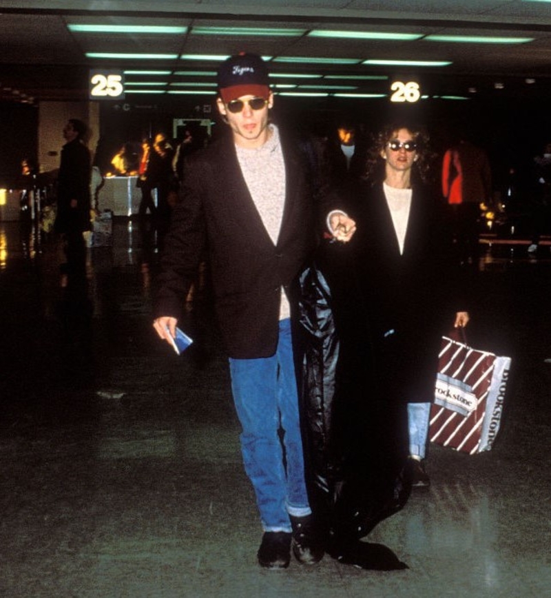 Johnny Depp and Jennifer Grey | Getty Images Photo by Vinnie Zuffante