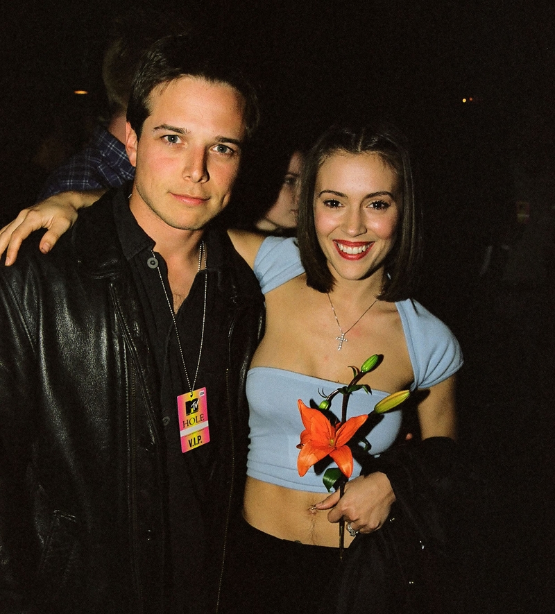 Alyssa Milano and Scott Wolf | Getty Images Photo by Jeff Kravitz/FilmMagic