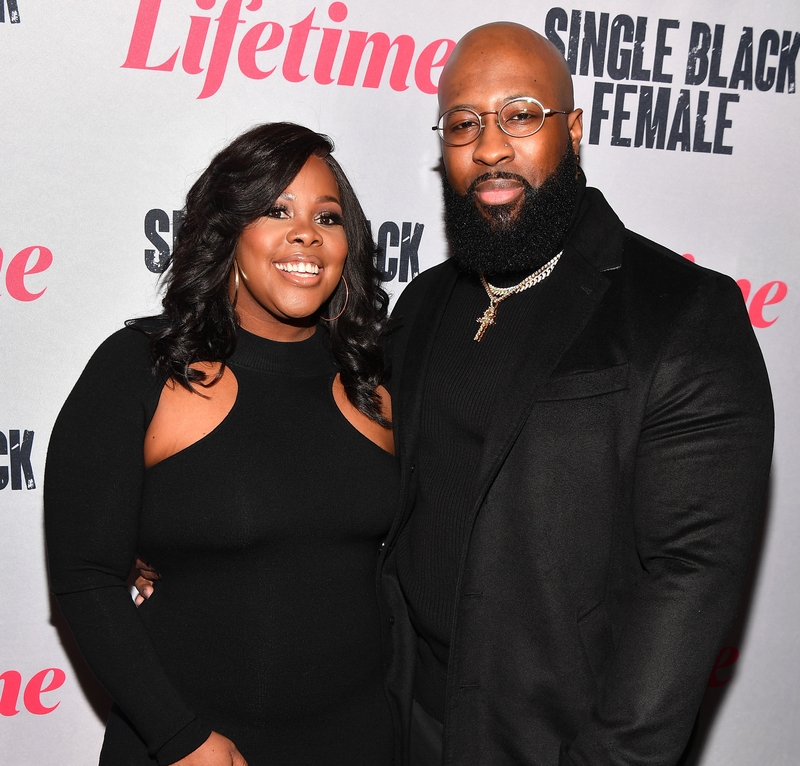 Amber Riley and Desean Black | Getty Images Photo by Paras Griffin