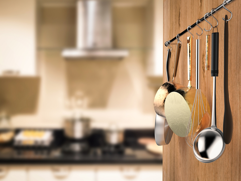 Hang Up Heavy Utensils Too | Shutterstock