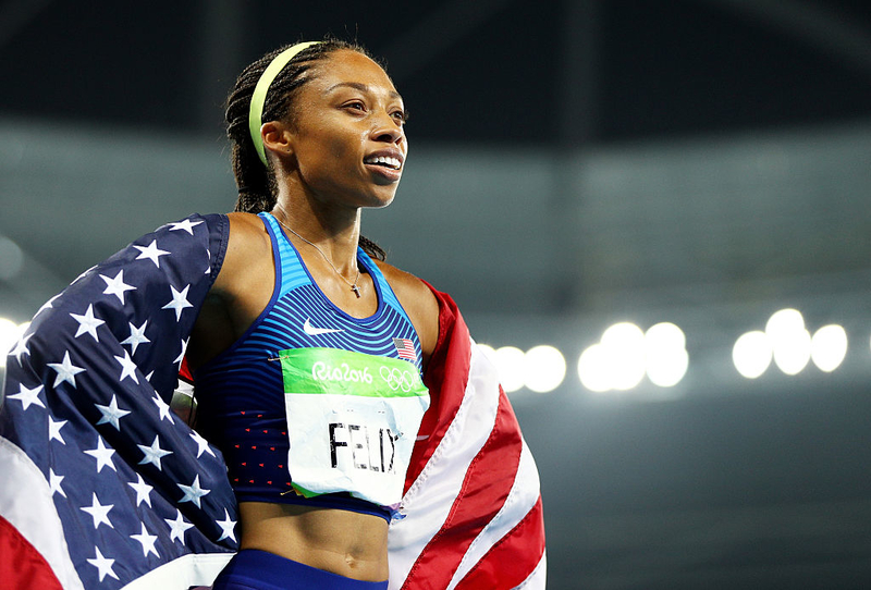 Allyson Felix | Getty Images Photo by Ian Walton