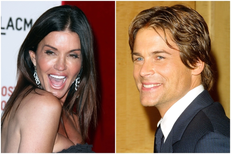 Janice Dickinson and Rob Lowe | Alamy Stock Photo