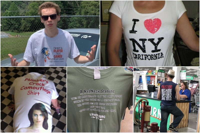 Witzige T-Shirts; peinlich für die anderen, lustig für uns – Teil 3 | Reddit.com/xurks & ELohVEee & manneh00 & poeksy & TasteThePainbow88