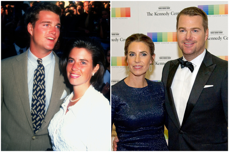 Chris O’Donnell and Caroline Fentress | Alamy Stock Photo & Getty Images Photo by Ron Sachs - Pool