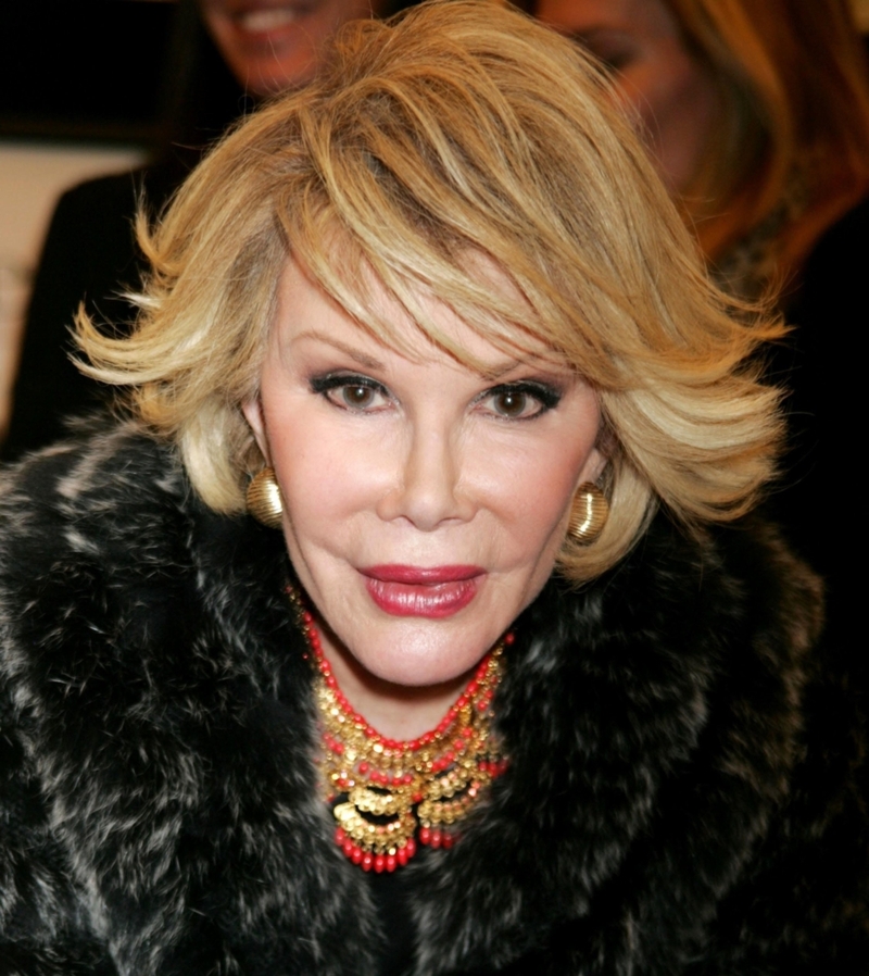 Joan Rivers (Now) | Alamy Stock Photo by Nancy Kaszerman/ZUMA Press