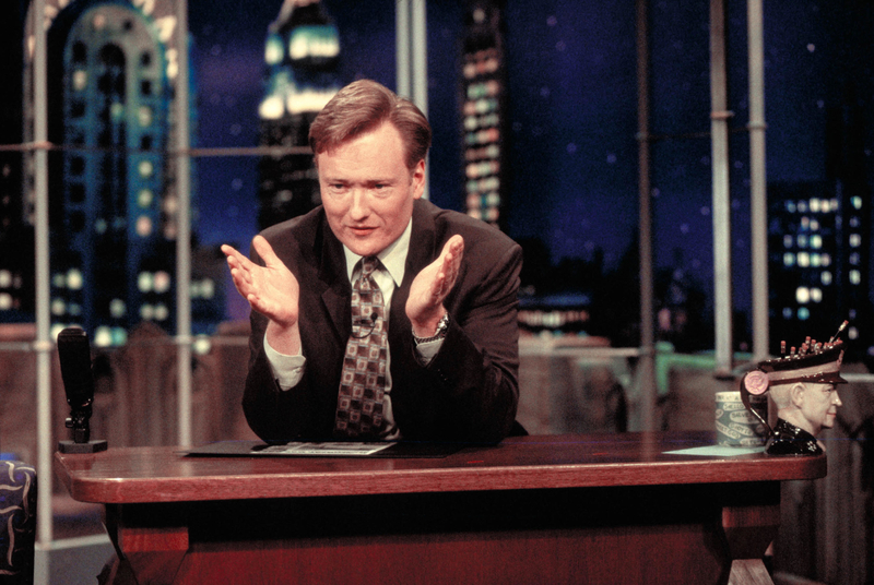 Conan O’Brien (Then) | Alamy Stock Photo by NBC/Courtesy Everett Collection