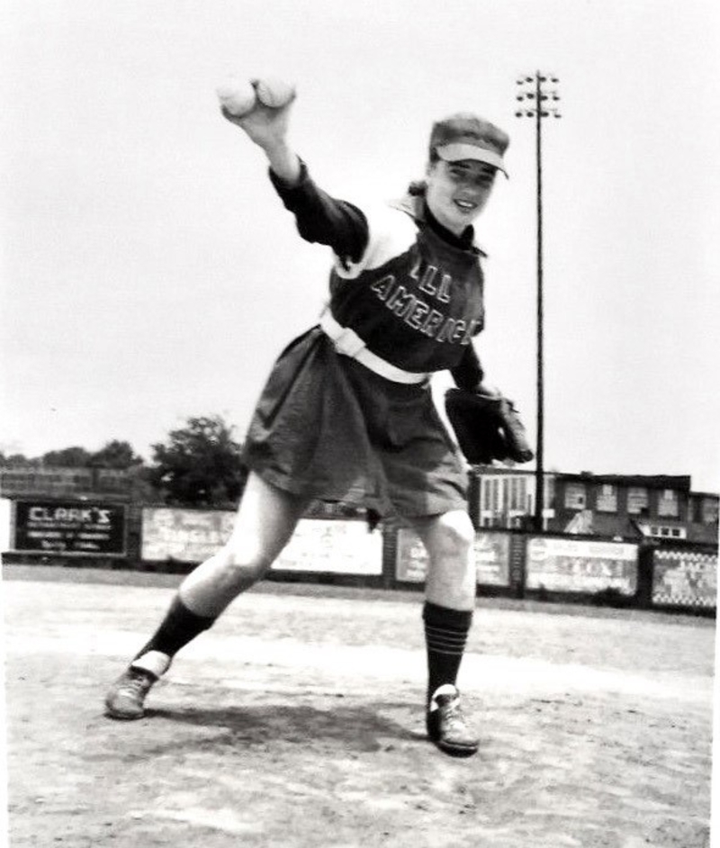 There Was a Cameo by a Real-Life Rockford Peach | Facebook/@AAGPBL