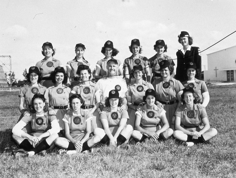 The Rockford Peaches Were an Actual Baseball Team | Getty Images Photo by Mark Rucker