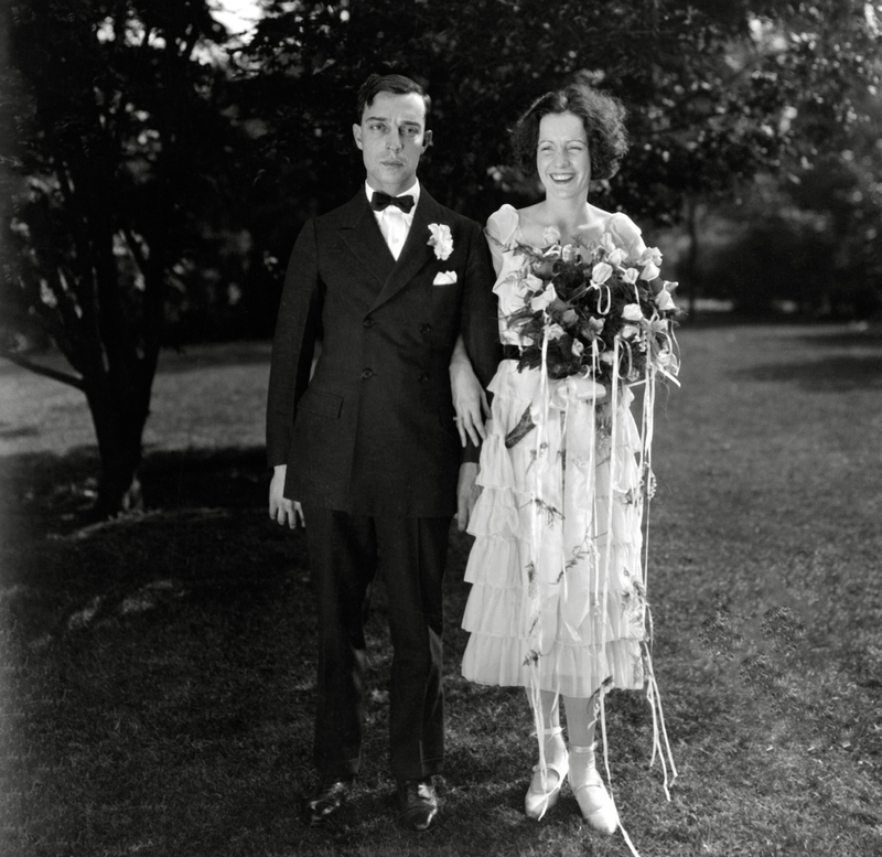 Buster Keaton E Natalie Talmadge | Alamy Stock Photo