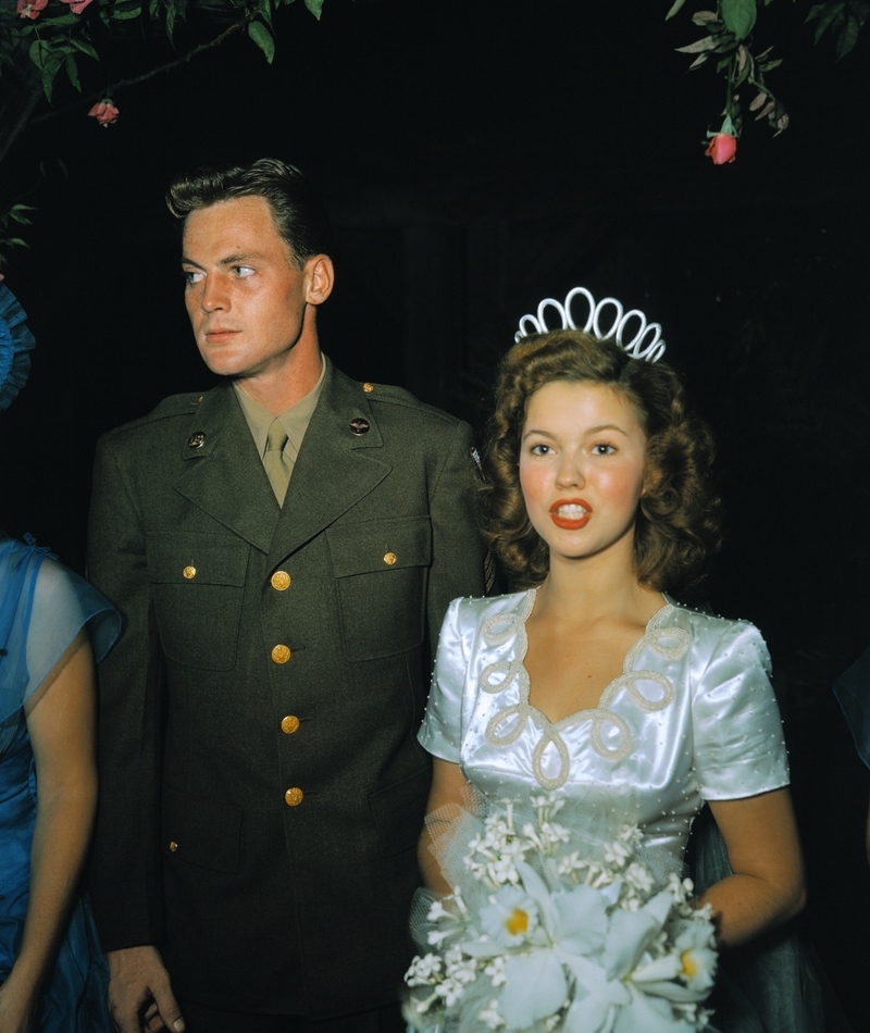 Shirley Temple E John Agar | Getty Images Photo by Bettmann