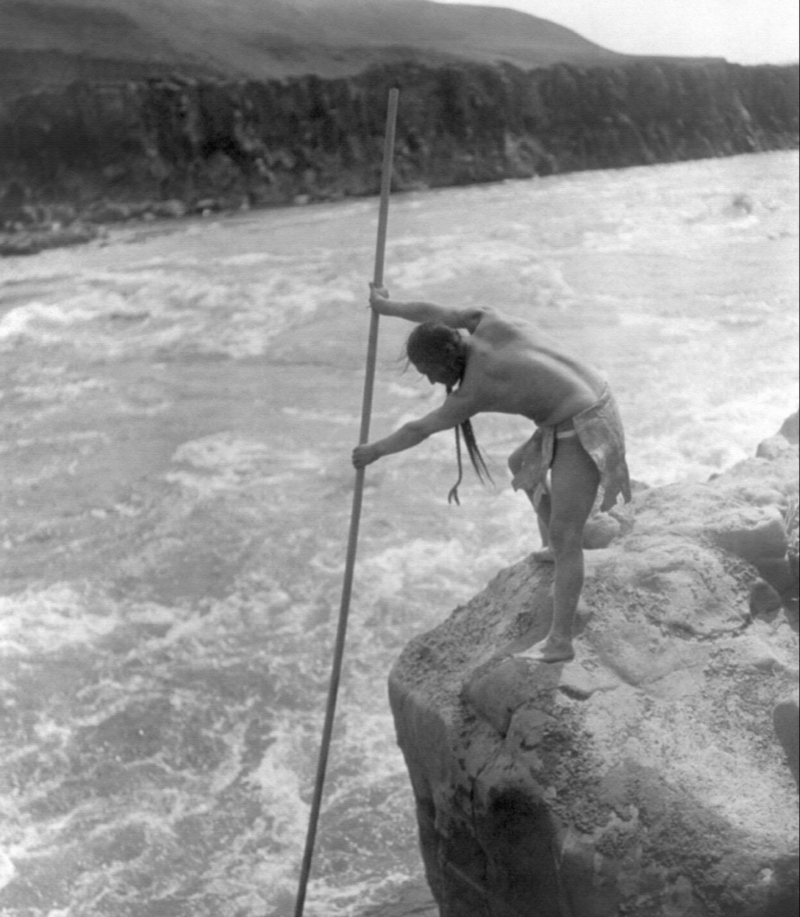 Wishram Salmon | Alamy Stock Photo by Edward S. Curtis