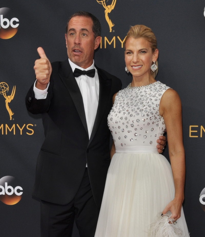 Jerry und Jessica Seinfeld – zusammen seit 1999 | Alamy Stock Photo by Christine Chew/UPI