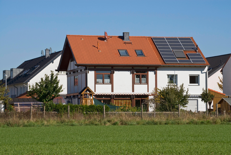 Big House in der Prairie | Alamy Stock Photo