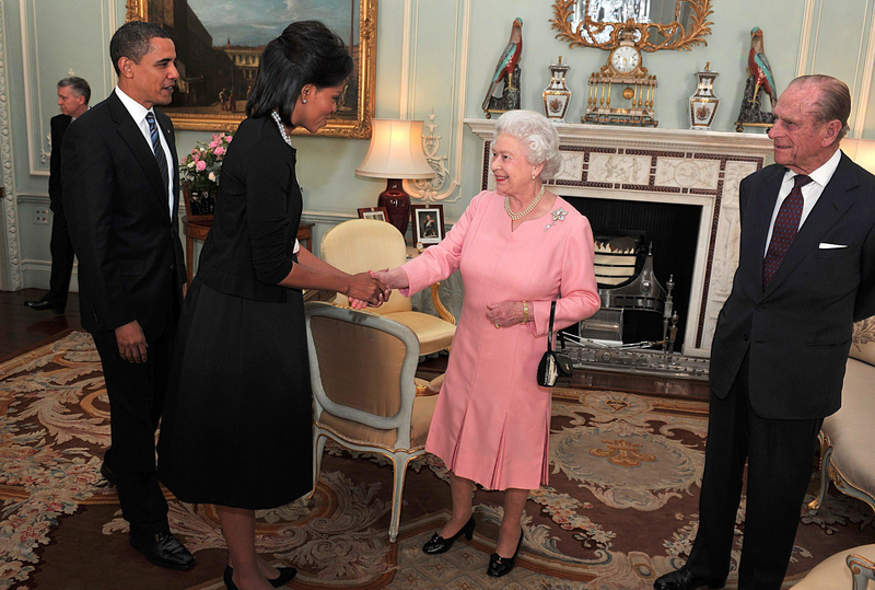 The Royal Handshake | Alamy Stock Photo by John Stillwell/PA Images 