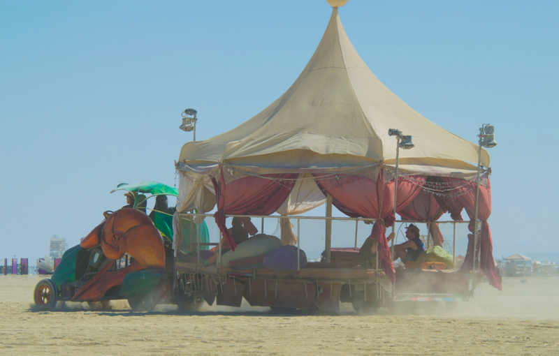 Gibt es bei Burning Man Duschen? | Alamy Stock Photo