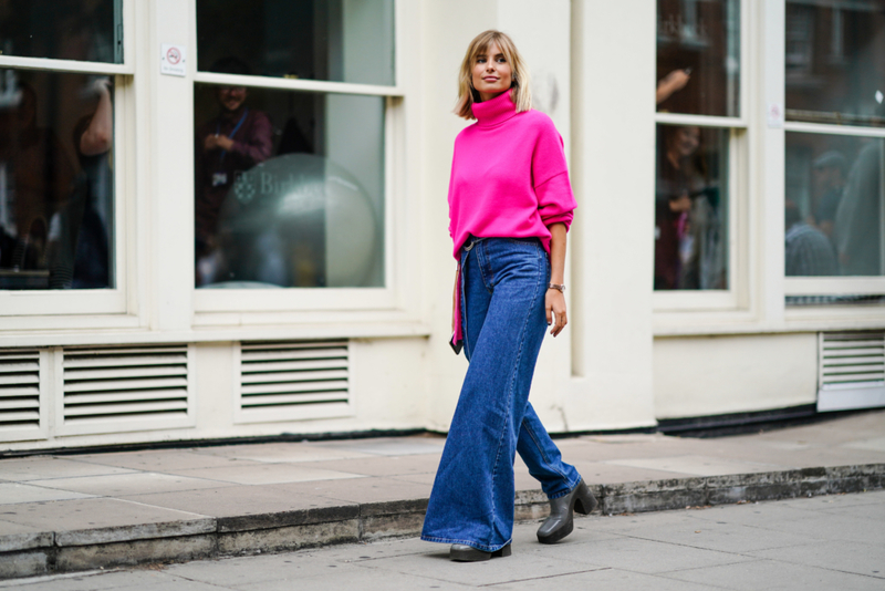 Jeans assimétrico | Getty Images Photo by Edward Berthelot