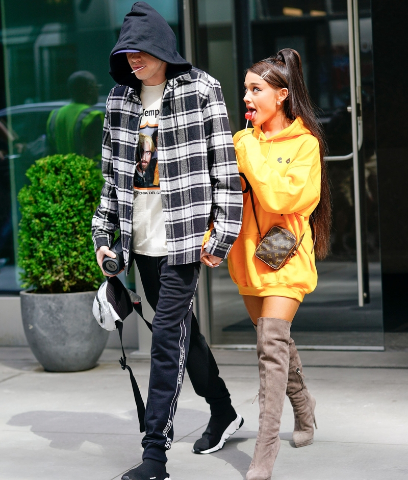 Pete and Ariana Grande, May - October 2018 | Getty Images Photo by Gotham/GC Images