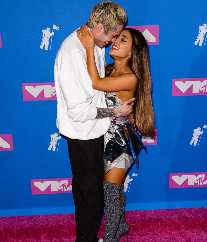 Pete and Ariana's Red Carpet Debut | Alamy Stock Photo