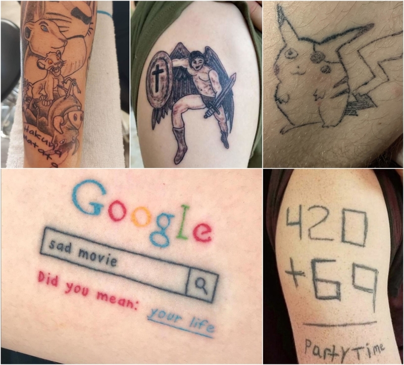Diese Tattoos werden dir bei der Entscheidung bei deiner nächsten Tätowierung helfen | Reddit.com/QuesoDino & satanslittlevegan & crazyhawk44 & Ra505 & woo46 