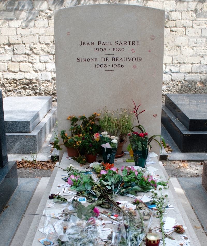 Jean Paul Sartre y Simone De Beauvoir | Alamy Stock Photo by Bosiljka Zutich