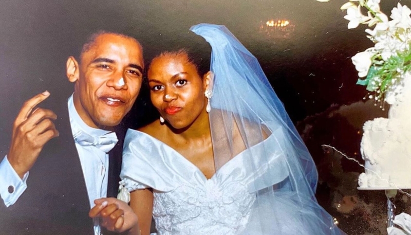 Michelle Robinson und Barack Obama | Instagram/@michelleobama