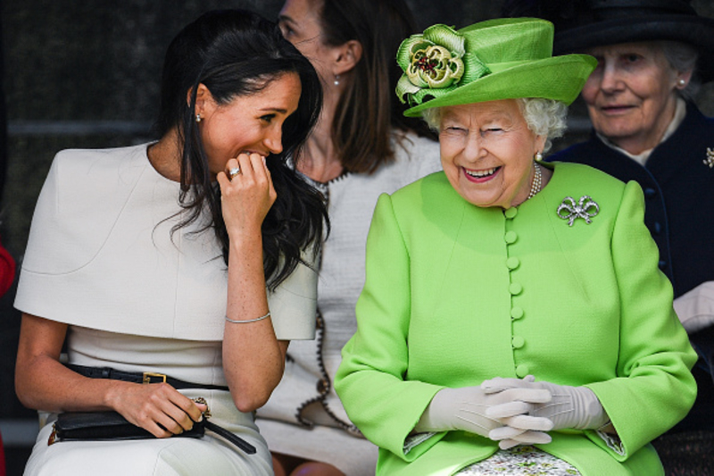Conociendo a la reina y haciéndole la gran pregunta | Getty Images Photo by Jeff J Mitchell