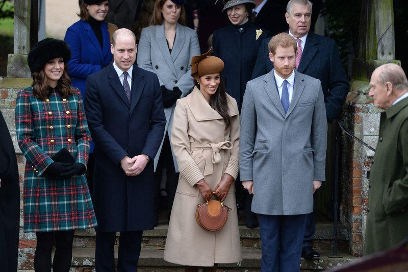 Royals müssen sich vor und nach dem Weihnachtsessen wiegen | Alamy Stock Photo by Joe Giddens/PA Images