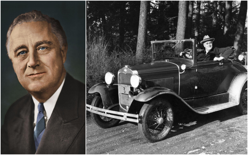 Franklin D. Roosevelt — 1936 Ford Phaeton | Getty Images Photo by Stock Montage & Alamy Stock Photo