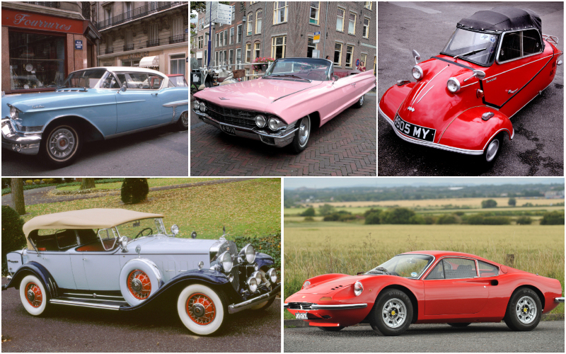 Iconic Stars of the 20th Century and Their Beautiful Cars | Alamy Stock Photo
