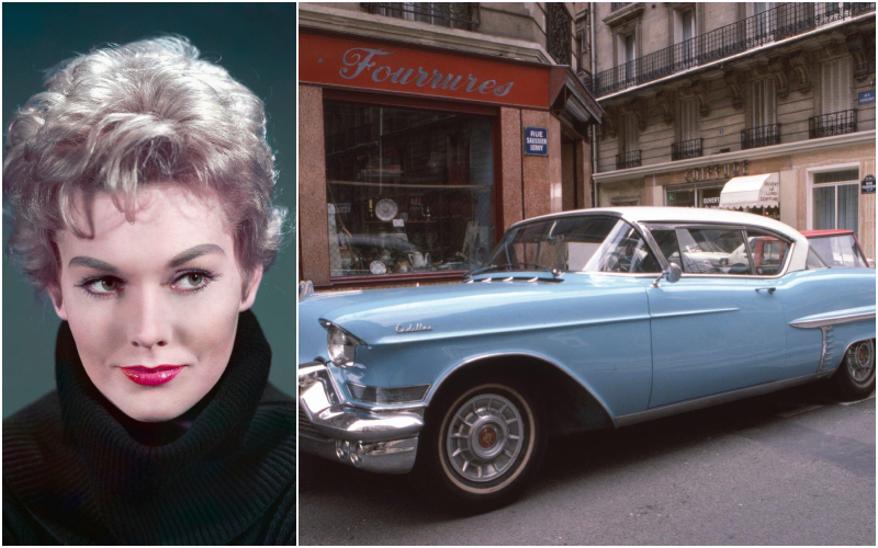 Kim Novak — 1957 Cadillac 62 Convertible | Getty Images Photo by John Springer Collection & Michel BARET