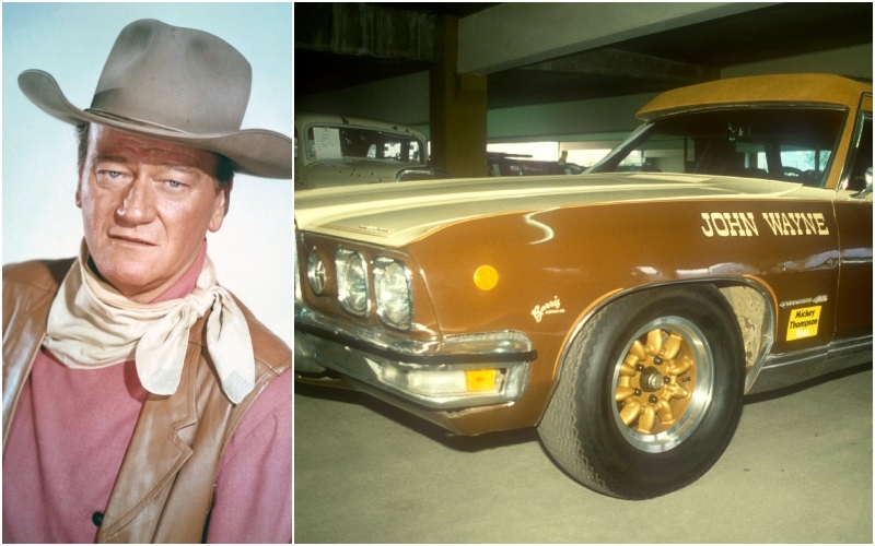 John Wayne — Pontiac Grand Safari | Getty Images Photo by Silver Screen Collection & Bill Nation/Sygma