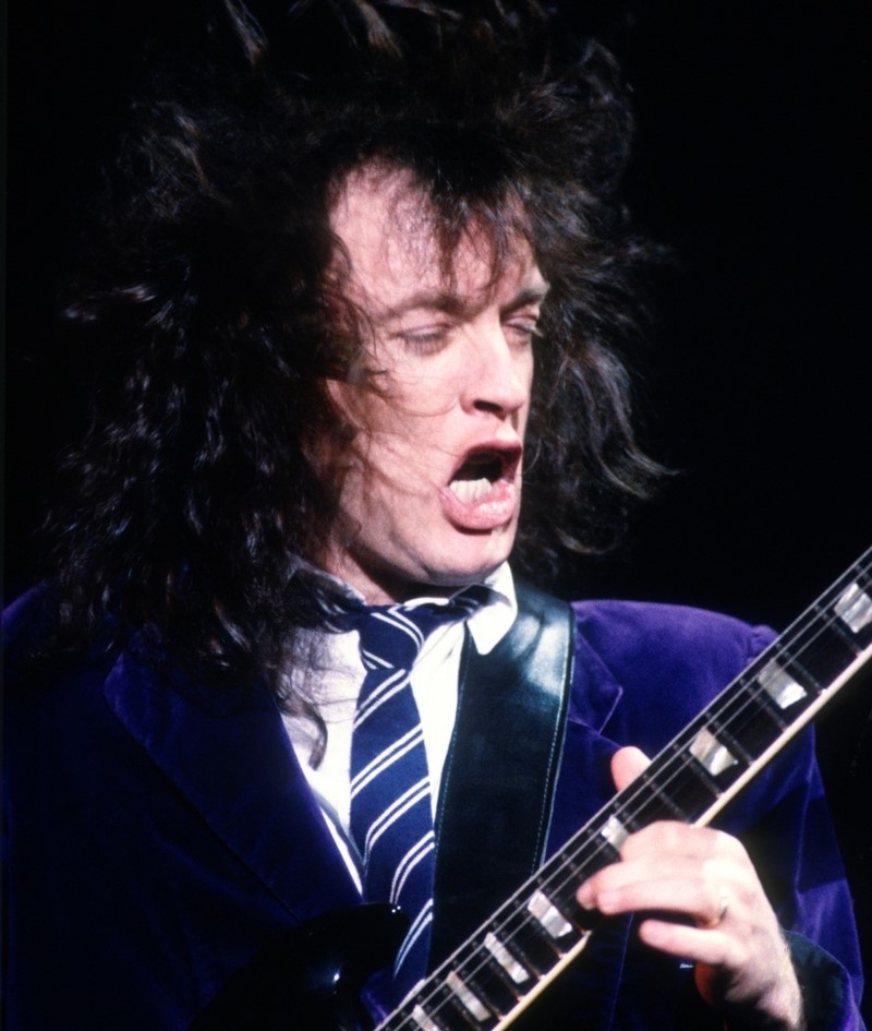 Angus Young de AC/DC | Getty Images Photo by Gie Knaeps