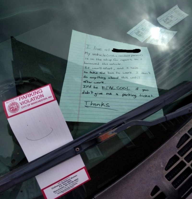 Best Parking Ticket | Imgur.com/bDKNbPx