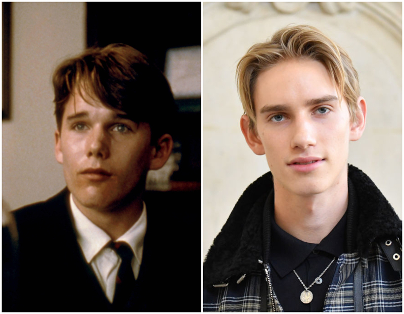 Ethan Hawke & Levon Thurman-Hawke | Alamy Stock Photo & Getty Images Photo by Stephane Cardinale - Corbis 