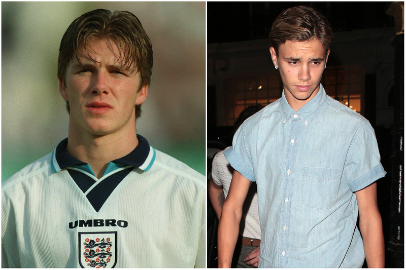 David Beckham & Romeo Beckham | Alamy Stock Photo & Getty Images Photo by Ricky Vigil M/GC Images