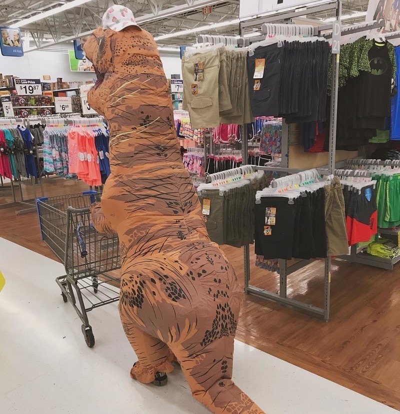 I Am WAY Behind on My Shopping | Instagram/@rennosaurus_