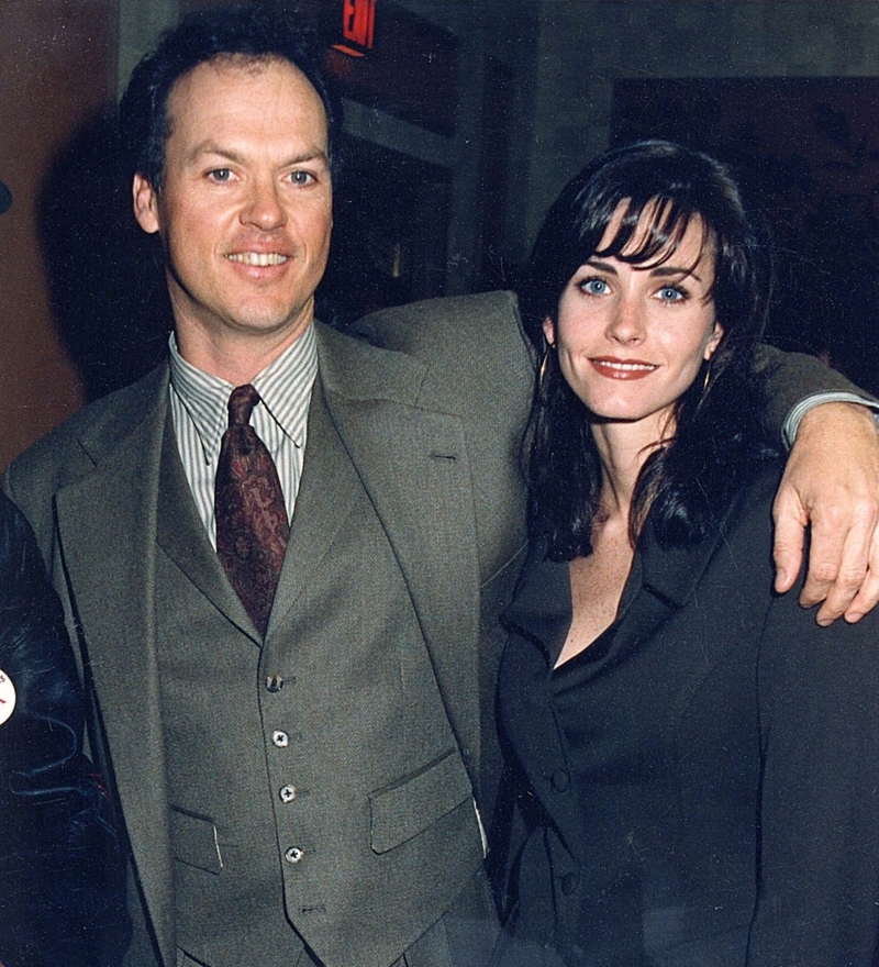 Michael Keaton and Courteney Cox | Getty Images Photo by Jeff Kravitz/FilmMagic, Inc