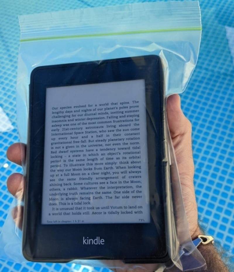 Waterproofing Your eBook | Reddit.com/dragondrop