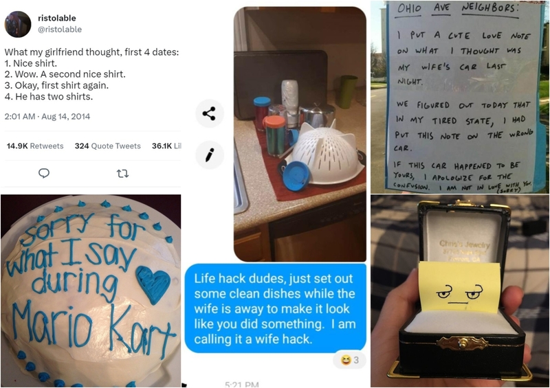 More Brutally Honest Breakup Messages That Will Give You Love Trauma | Twitter/@ristolable & Imgur.com/ELRrlIR & 4hCKoMF & TjjezRL & x1m7Dy3